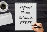 pengertian unsur intrinsik