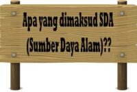 definisi sumber daya alam