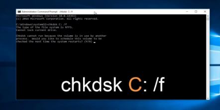 Fungsi CHKDSK di Windows 10 atau 11